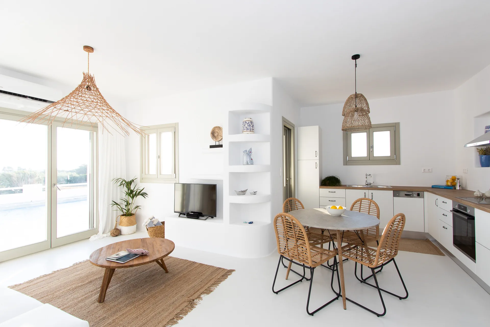 Inside Ili — the open-plan living room
